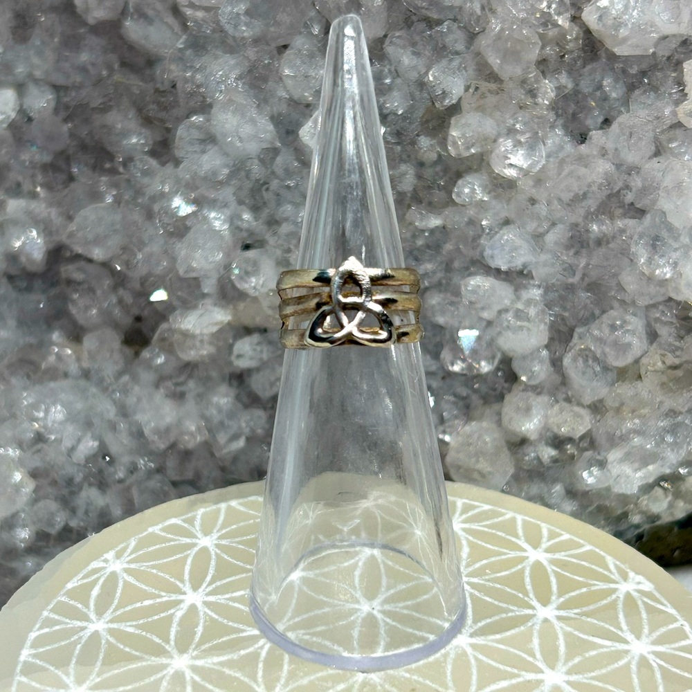 Vintage Celtic Knot Toe Ring 925